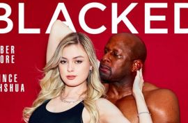 Черный мужик выебал  роскошную белую телку