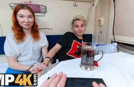 Порнография из поезда,  секс с красоткой