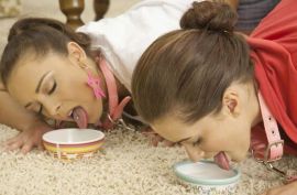 Две любовницы классно шалят орально