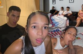 Горячая ебля с рабочими шлюшками