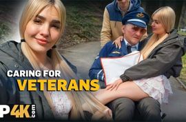 Старый мужик поебал красивую деваху